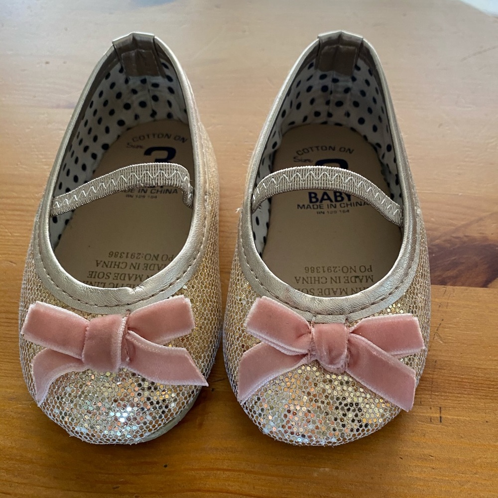Cotton on shoes